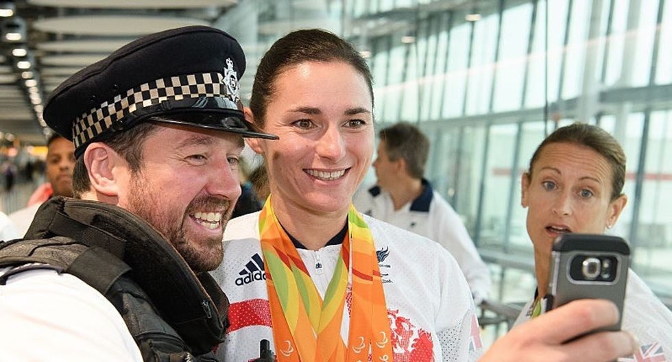 When Britain's Paralympians got home, the party got started.