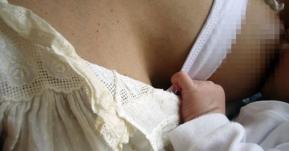 She Was Offering Her Breast To More Than One Pair Of Eager Lips. It Made Her Feel Some Things.