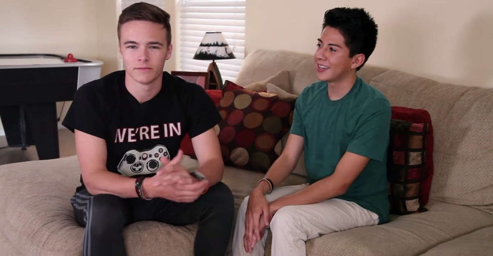 Jacob is straight. Anthony is gay. They just went to prom together. Here's how it went.