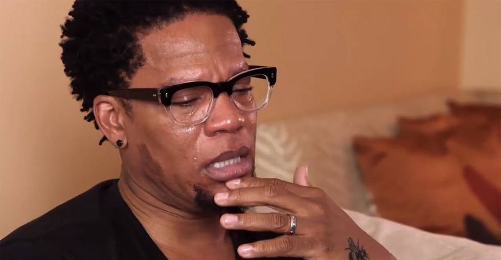 A comedian's son put gas in the car. The significance of that accomplishment brought the dad to tears.