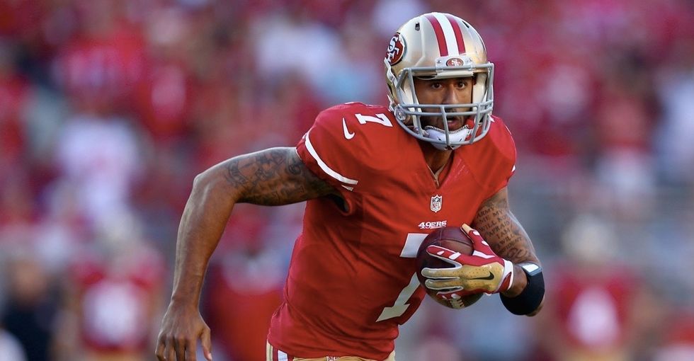 Colin Kaepernick and the 49ers each pledged $1 million to charity.