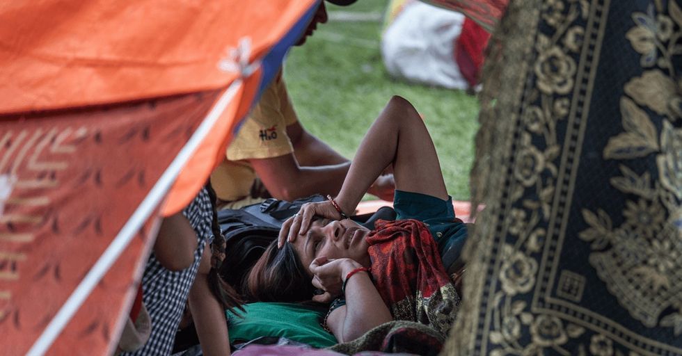 Can you do a quick thing to help nearly a million kids in Nepal survive the earthquake aftermath?