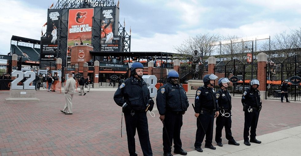 In defense of protesters, a Baltimore Orioles baseball executive launched into an epic Twitter rant.