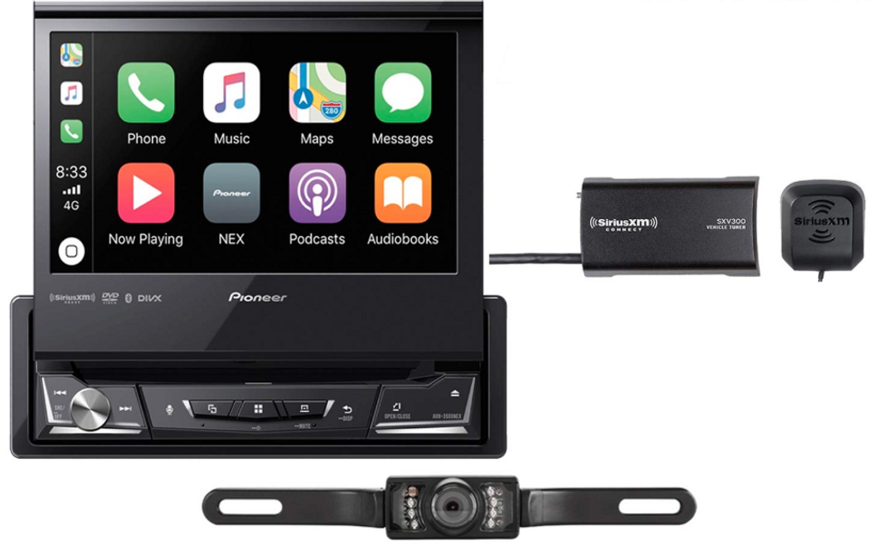 Product image of the Pioneer AVH-3500NEX car head unit with Apple CarPlay