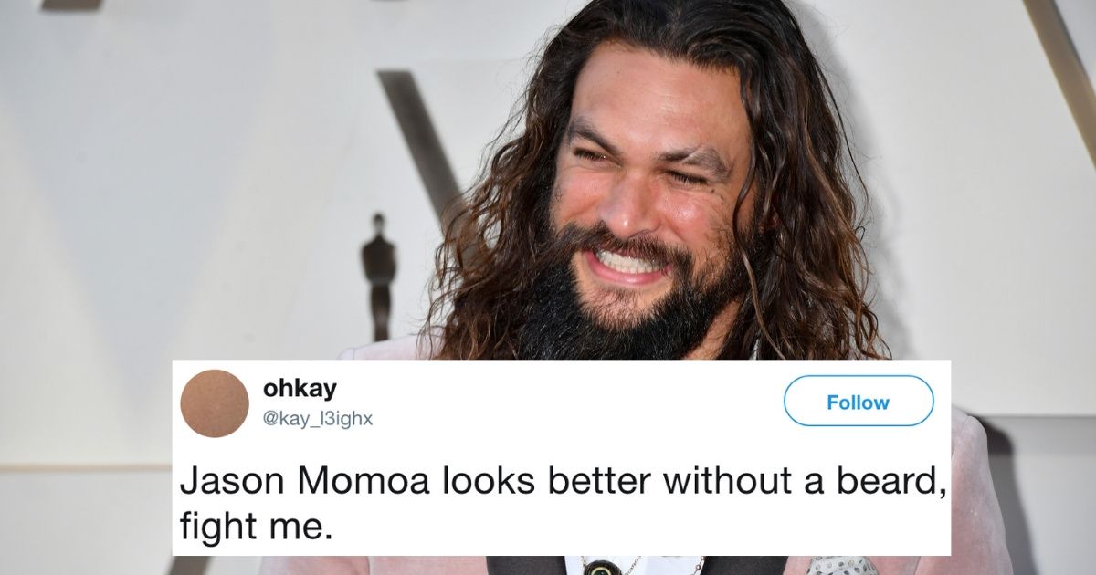 Jason Momoa Just Shaved Off His Signature Beard To Raise Recycling Awareness