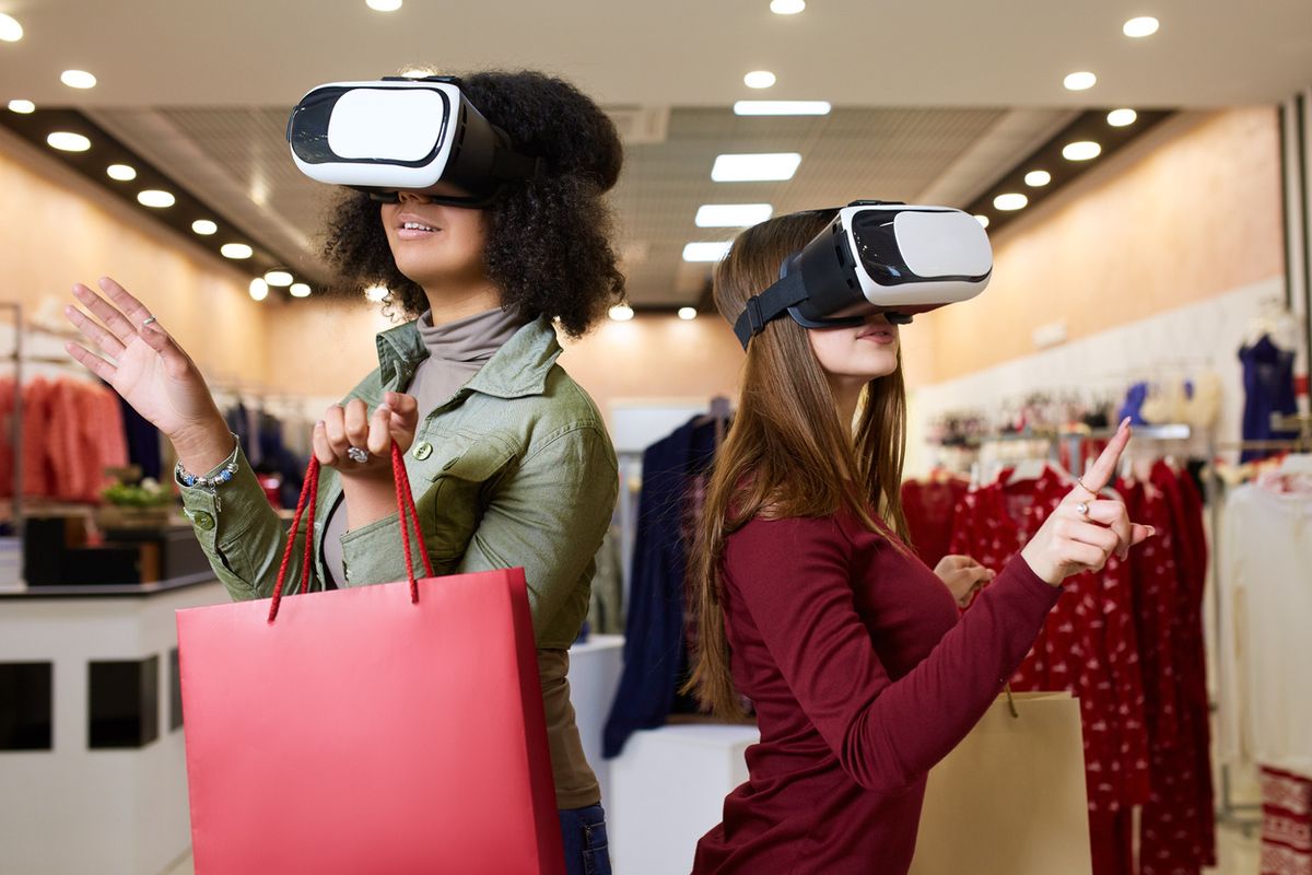 virtual reality shopping experience