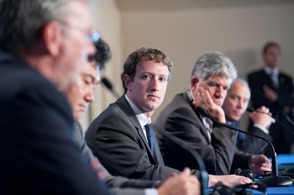 A photo of Mark Zuckerberg, who could be held personally responsible for Facebook's privacy problems