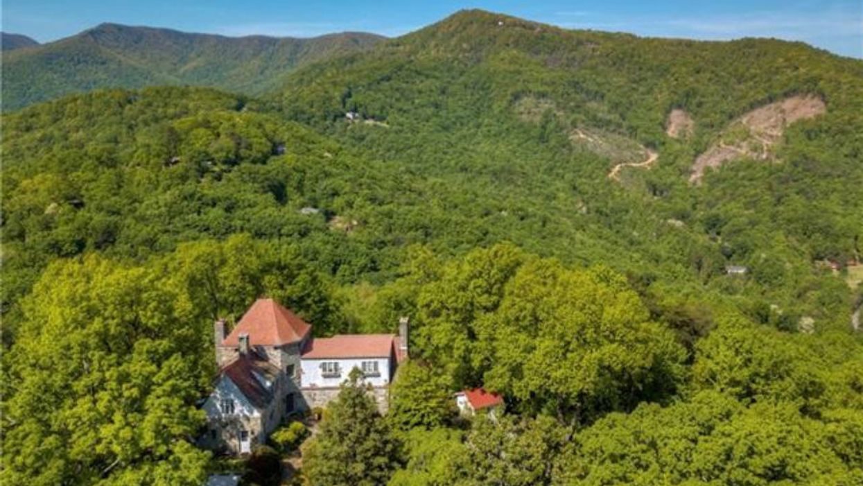 This 1928 Old World 'castle' is for sale on NC mountaintop