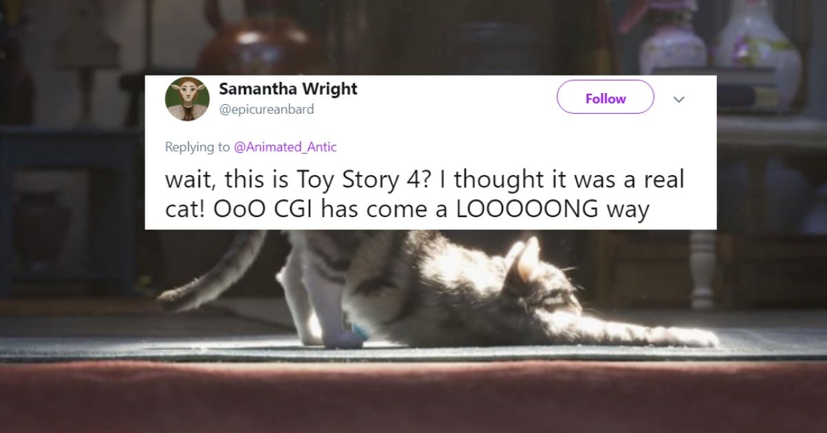 People Are Freaking Out Over How Real The Cat Looks In 'Toy Story 4'