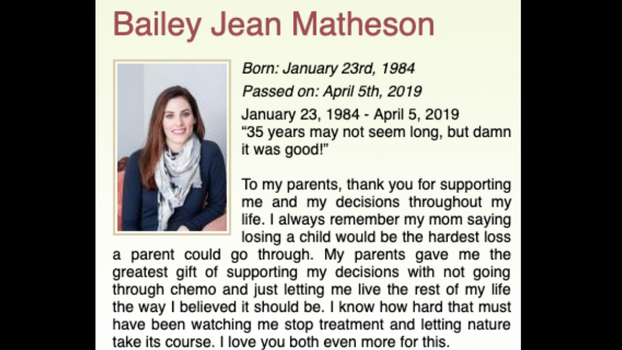 This Woman’s Self-Written Obituary Is The Inspiring Read We All Need Right Now