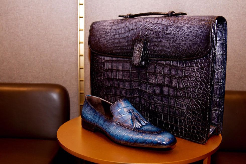 Con scarpe e sandali fatti a mano Almini conquista gli sceicchi