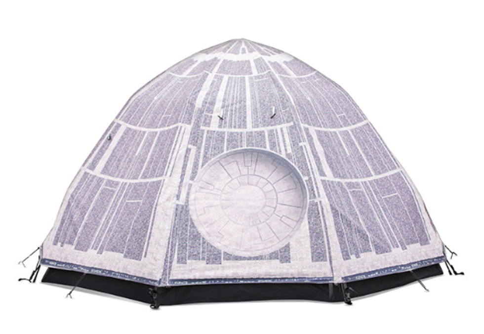 Bring "Star Wars" to your backyard with this Death Star Dome Tent\u200b