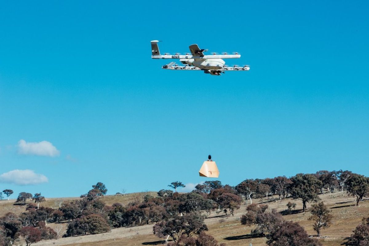 alphabet wing drone delivery faa