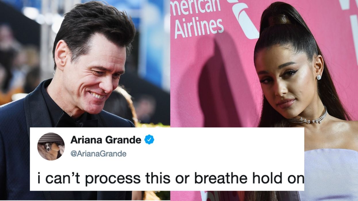Jim Carrey Offered Some Powerful Wisdom About Depression To Super Fan Ariana Grande After She Opened Up About Her Own Mental Health Struggles