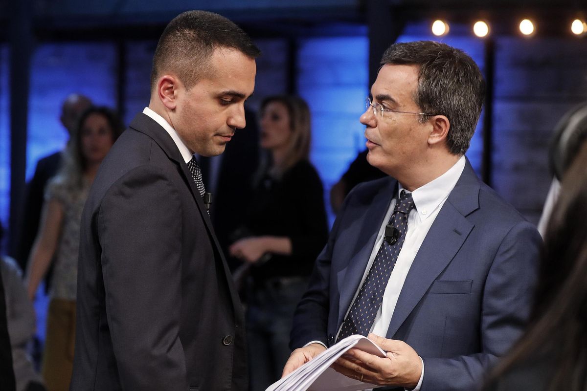 Salvini tenta il blitz, poi arriva Di Maio: rissa