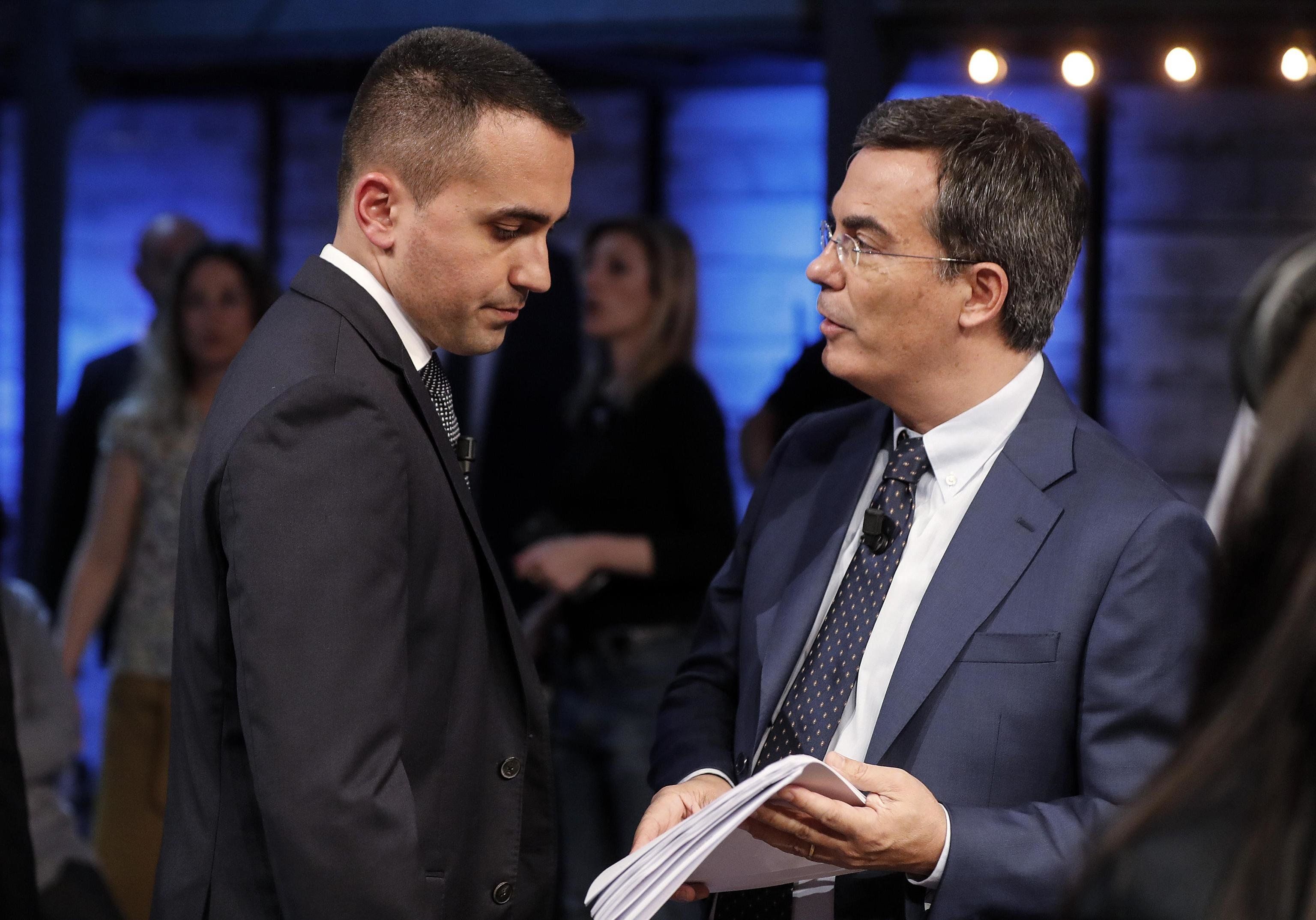 Salvini tenta il blitz, poi arriva Di Maio: rissa