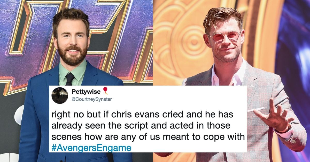 Chris Evans And Chris Hemsworth Revealed Just How Much They Cried Watching 'Avengers: Endgame'—And It's A Lot