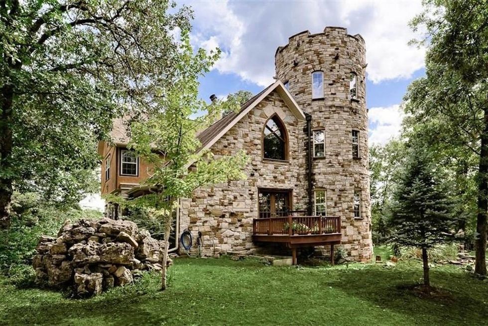 You can stay in this unique castle in the Arkansas wilderness It's a