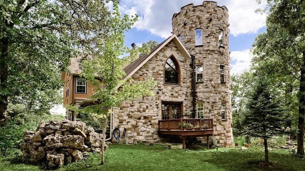 You can stay in this unique castle in the Arkansas wilderness