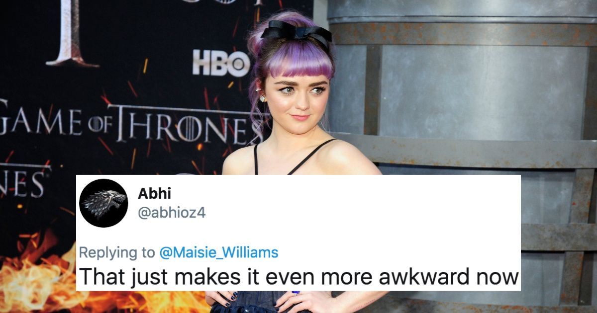 Maisie Williams Just Shared The Most Awkward Part Of Her Sex Scene On 'Game Of Thrones'—And, Yikes
