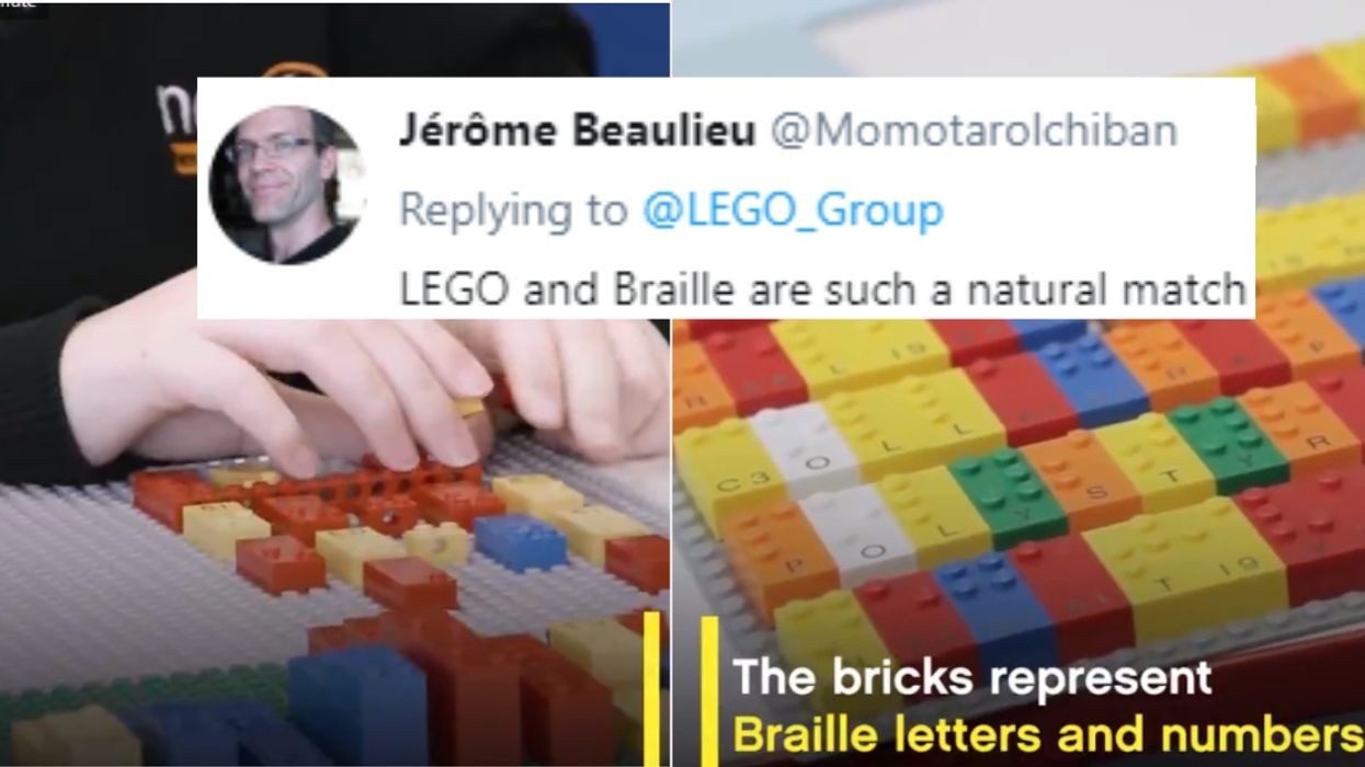 LEGO Introduces New Bricks To Help Visually Impaired Children Learn Braille, And They're Already A Hit