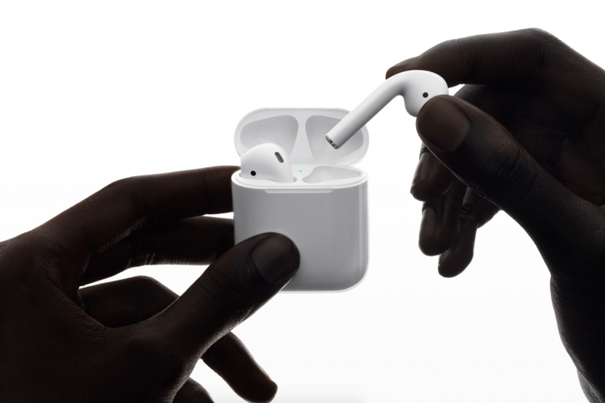 Photo of Apple AirPods earphones