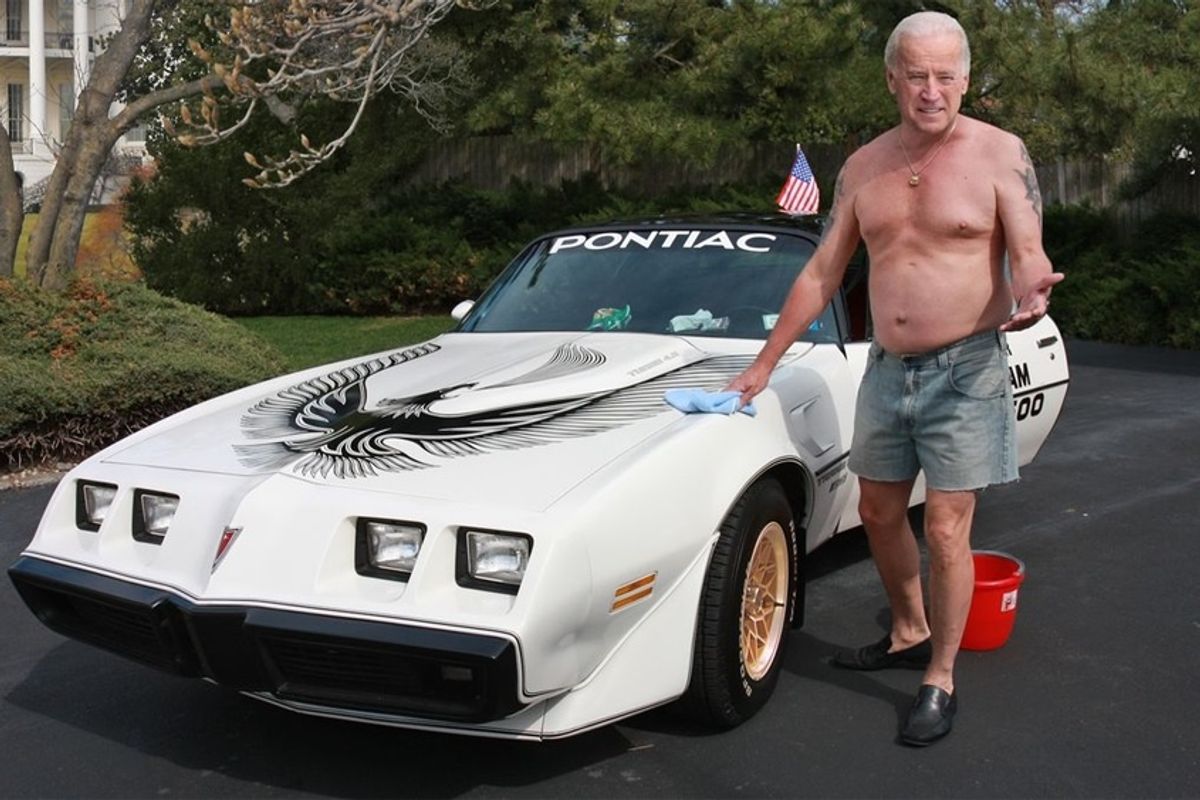 Internet Wants To Buy Old Handsome Joe Biden A Trans Am For Teh Lulz, Charity