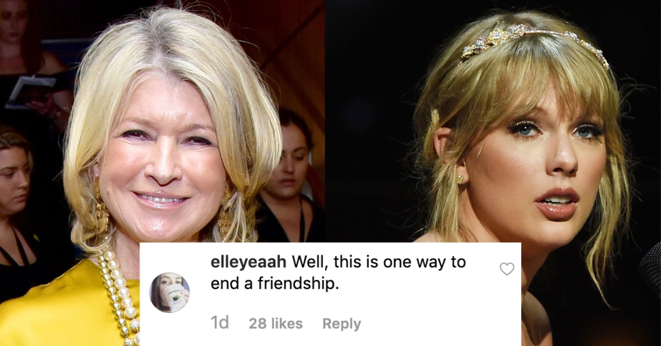 Martha Stewart Just Posted A Bunch Of Absurdly Close-Up Pictures Of Taylor Swift, And Instagram Is DYING