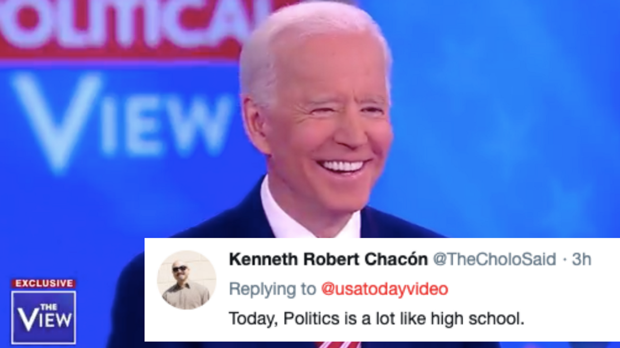 Donald Trump Claimed He's a 'Young, Vibrant Man' Compared to Joe Biden, and Biden Just Had a Good Laugh at That One