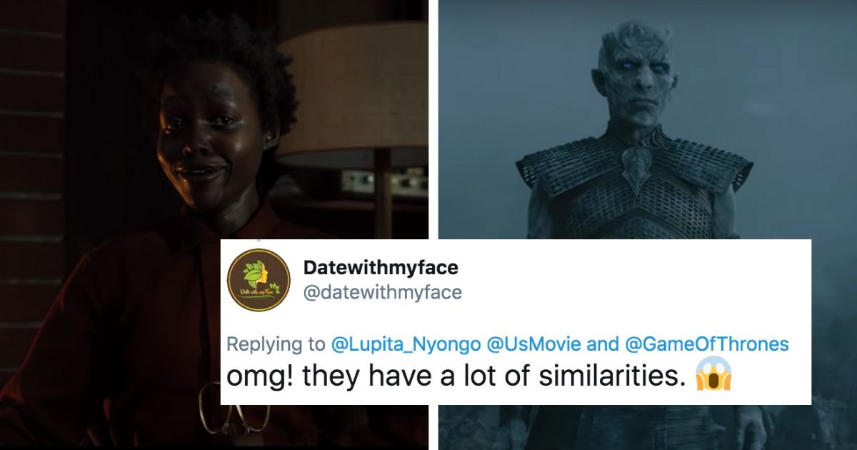 Lupita Nyong'o Just Made A Genius Comparison Between 'Game Of Thrones' And 'Us' That Is Spot On