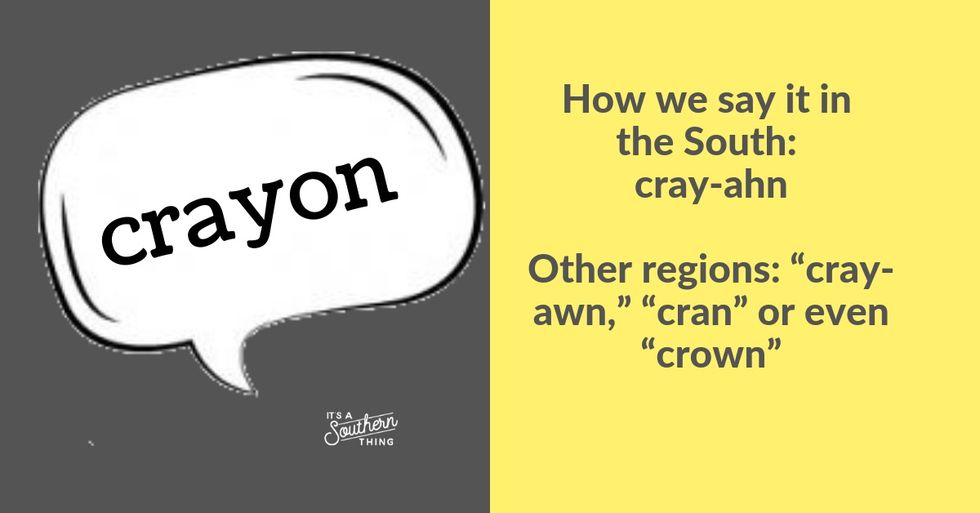 9 words we say differently in the South It's a Southern Thing