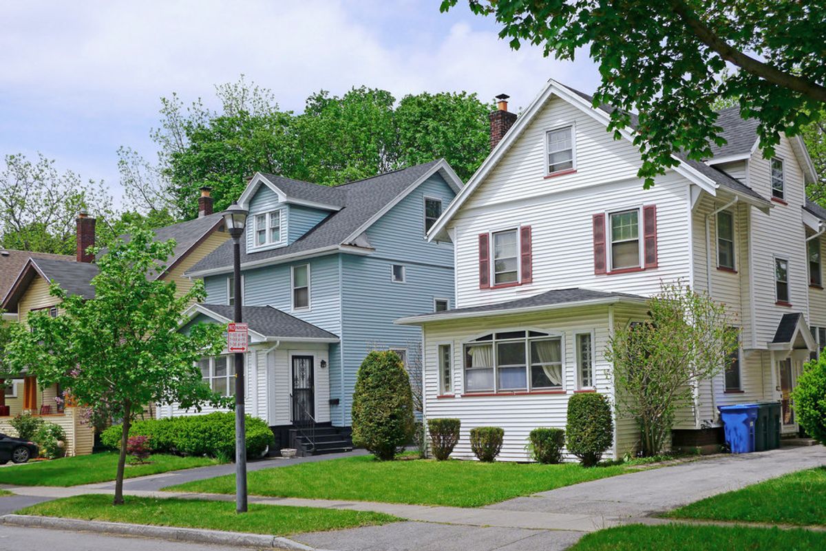 Stock image of a house