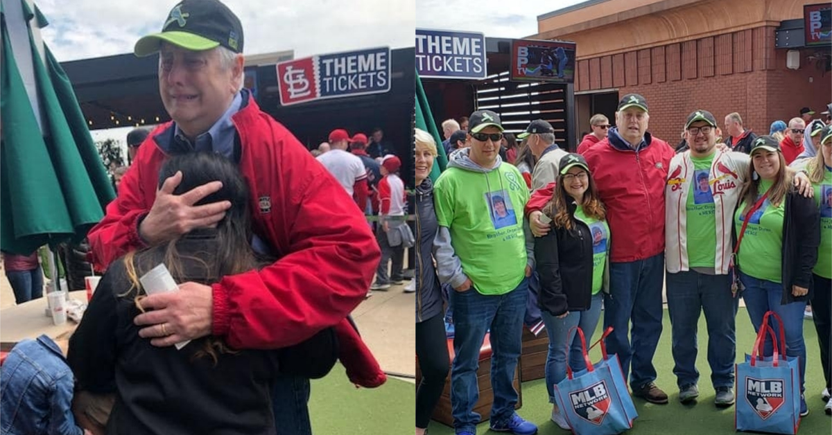 Heart Transplant Recipient Has Emotional Chance Meeting At Baseball Game With Donor's Family