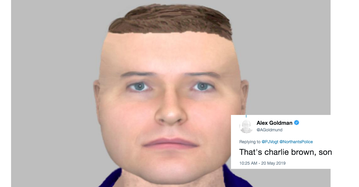 Police Release Bizarre Composite Image To Get Help Catching A Burglar, And The Internet Can't Help But Laugh