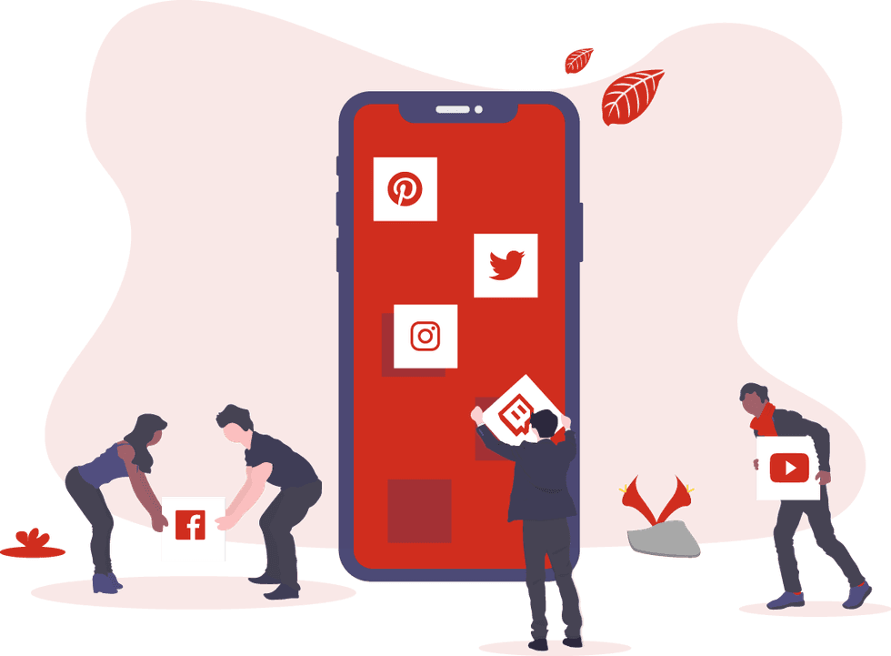 Illustration - Social Tools