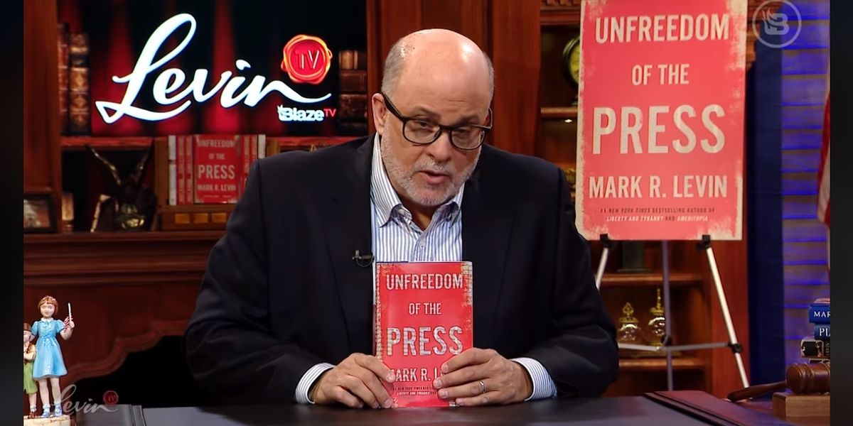 'Unfreedom of the Press' Mark Levin’s new book soars to top of Amazon