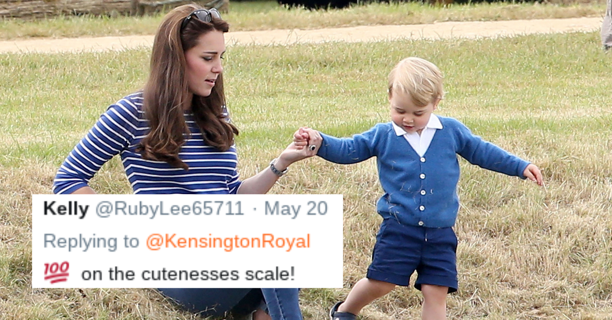 Prince George Was Asked To Rate His Mom's New Garden—And His Response Is So Pure