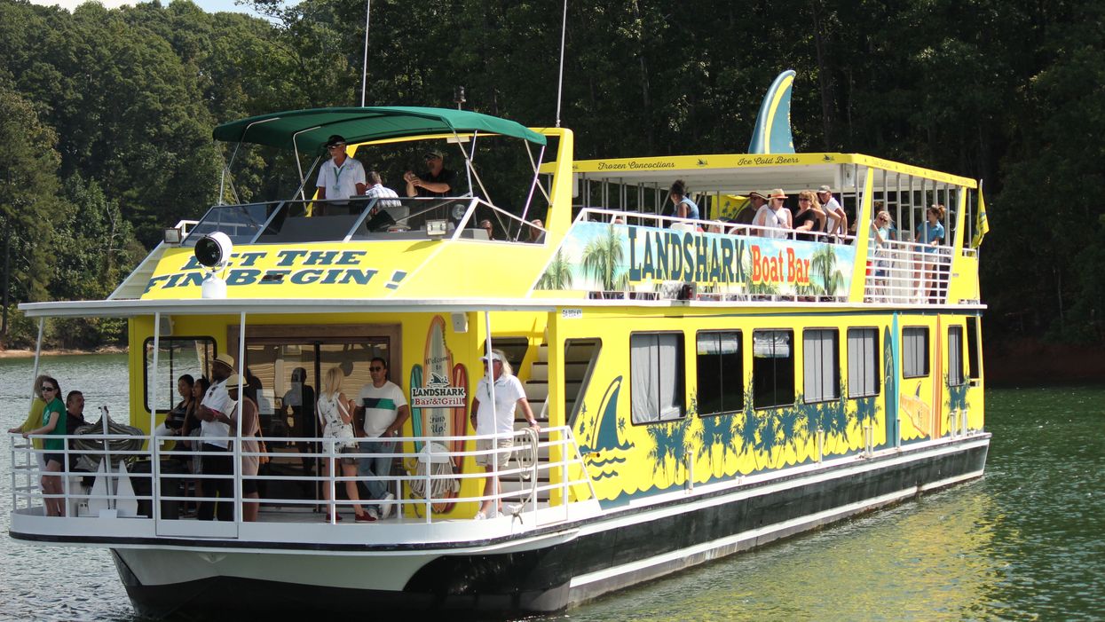 There's a Margaritaville booze cruise on a Georgia lake so pack your bags