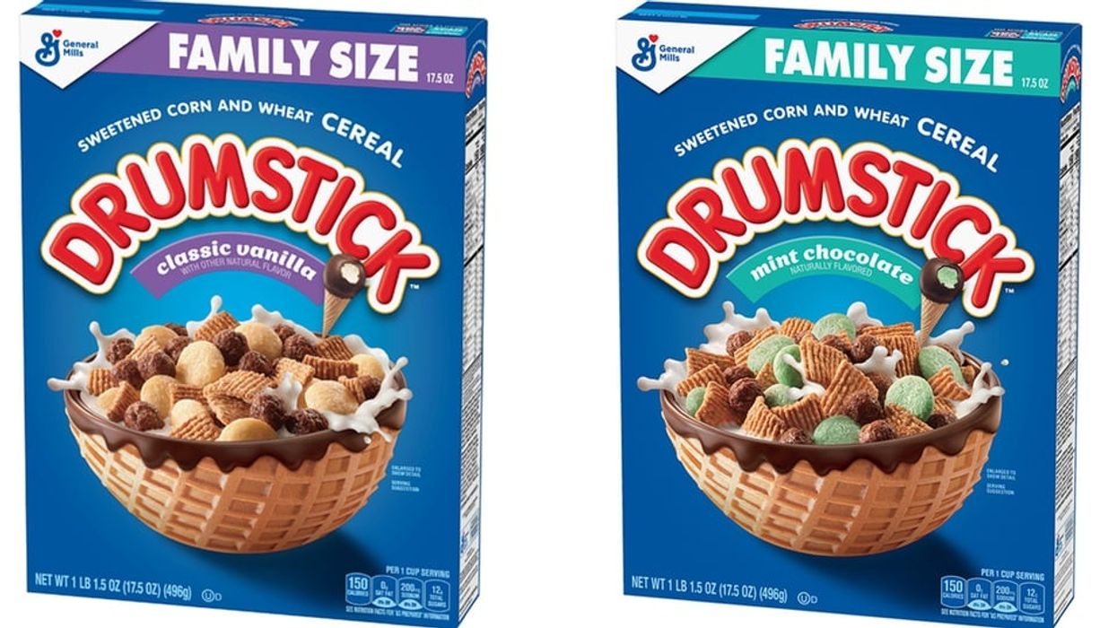 There's a Drumstick ice cream cone-inspired cereal now