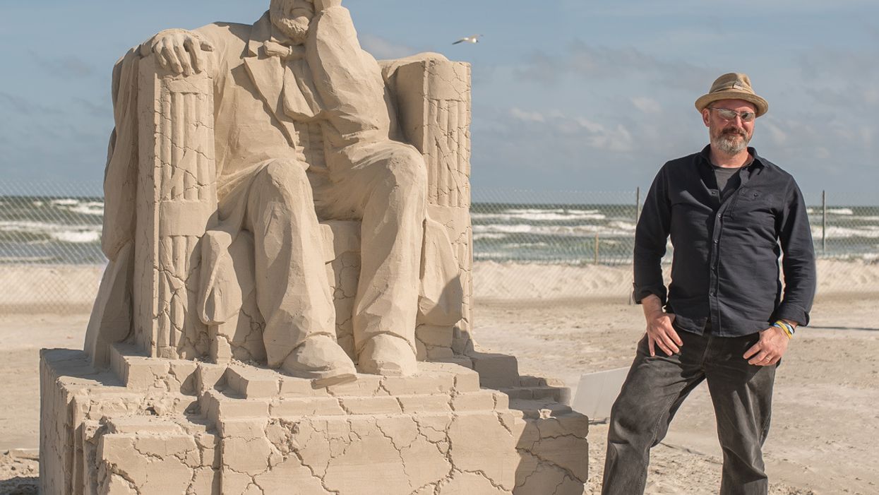 There's a sand festival in Texas, and its sculptures are incredible