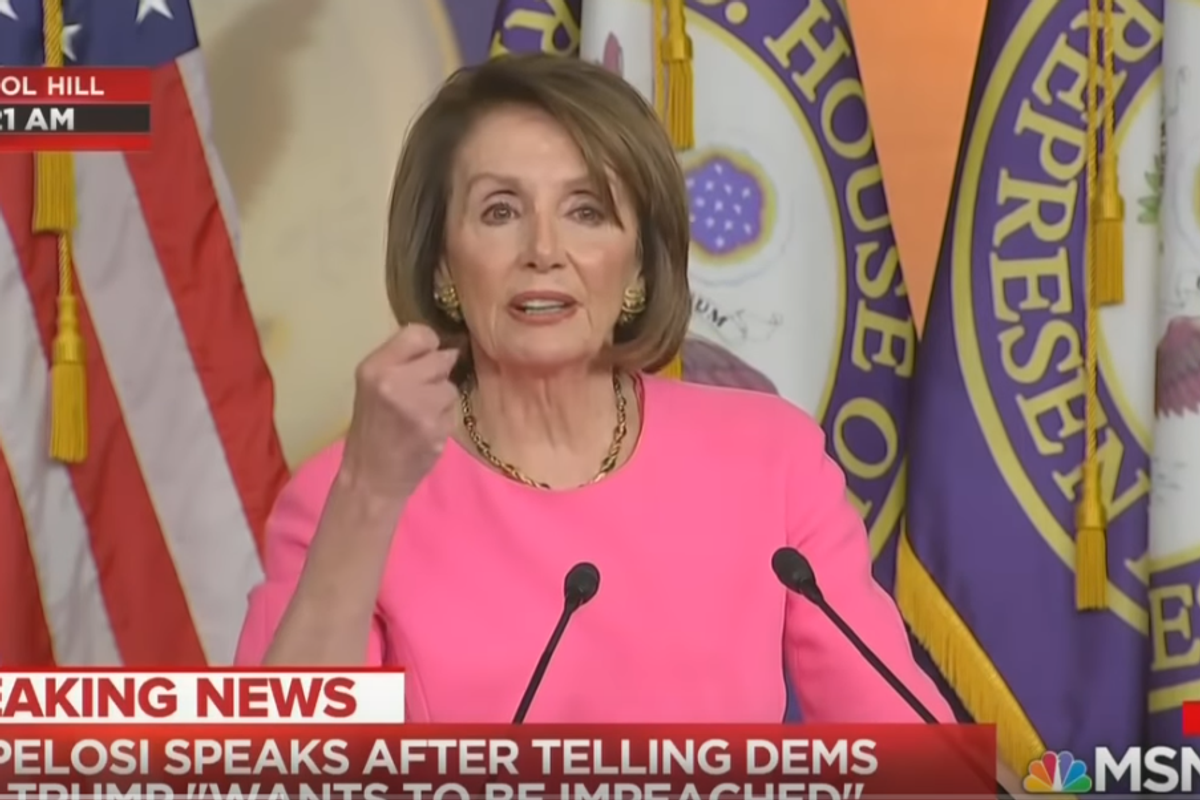 Do Y'all See What Nancy Pelosi Is Doing Yet?