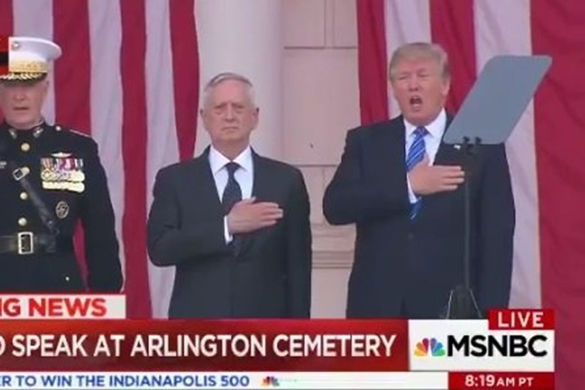 Happy Memorial Day From Donald Trump, Who Loves America More Than You Do