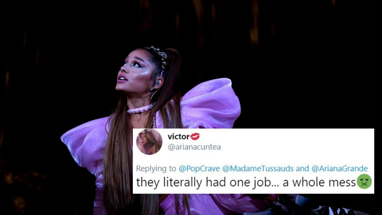 Newly-Unveiled Wax Sculpture Of Ariana Grande Has Fans Understandably Scratching Their Heads