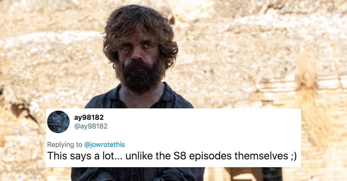 Chart Offers Possible Answer Why Some Fans Felt The Writing On 'Game Of Thrones' Declined With Each New Season