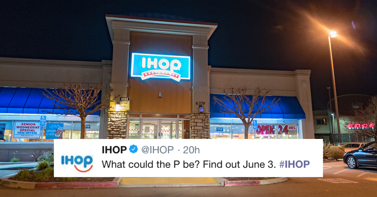 IHOP Is Back With Yet Another Name Change—And People Are Already Over It