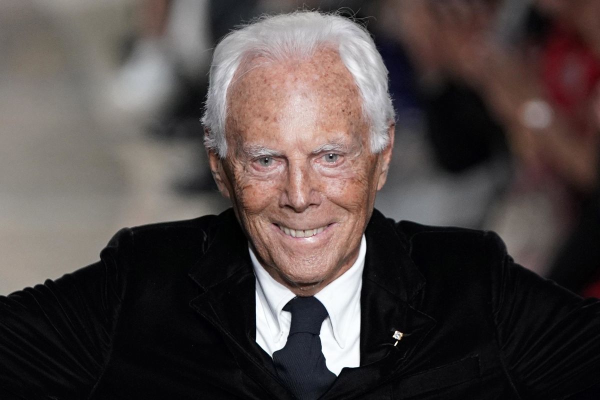 Giorgio Armani: «Il mio successore ancora non esiste. Resterò fino alla fine»