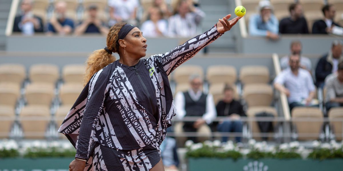 How Serena Williams' Off-White Look Claps Back at the Catsuit Ban