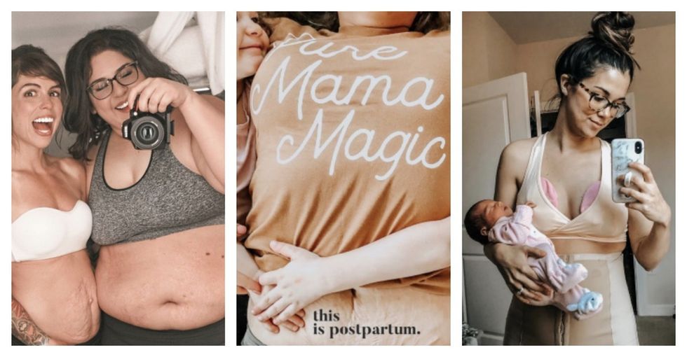 These moms are flaunting their stunning postpartum bodies on Instagram.