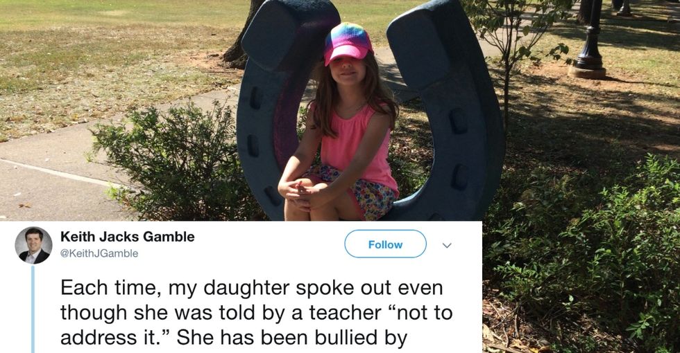 A boy was told to give the nazi salute in class. When others followed suit, this girl spoke up.