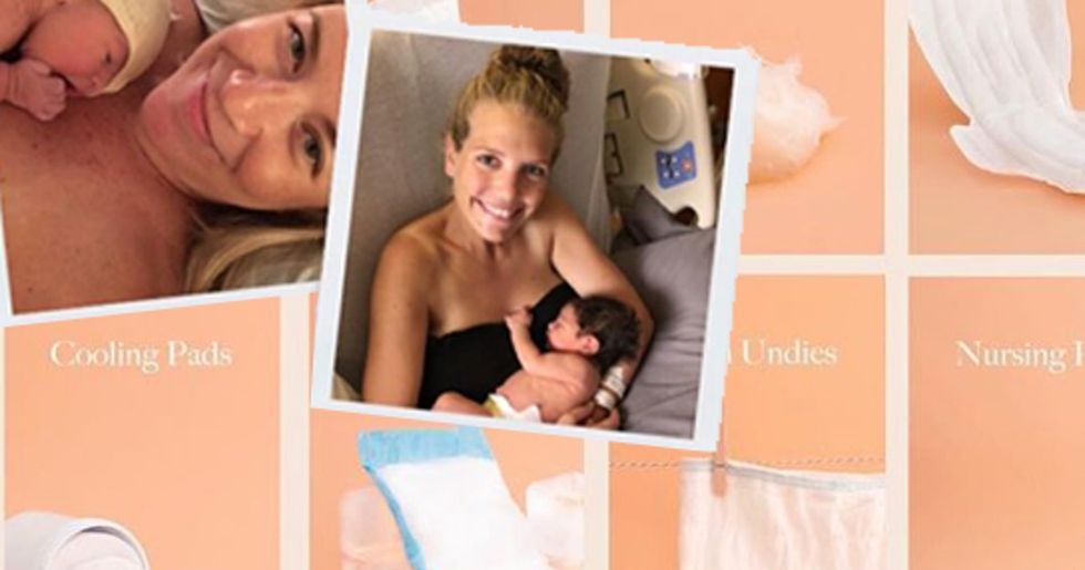 Mom's Photo in Postpartum Mesh 'Diaper' Goes Viral